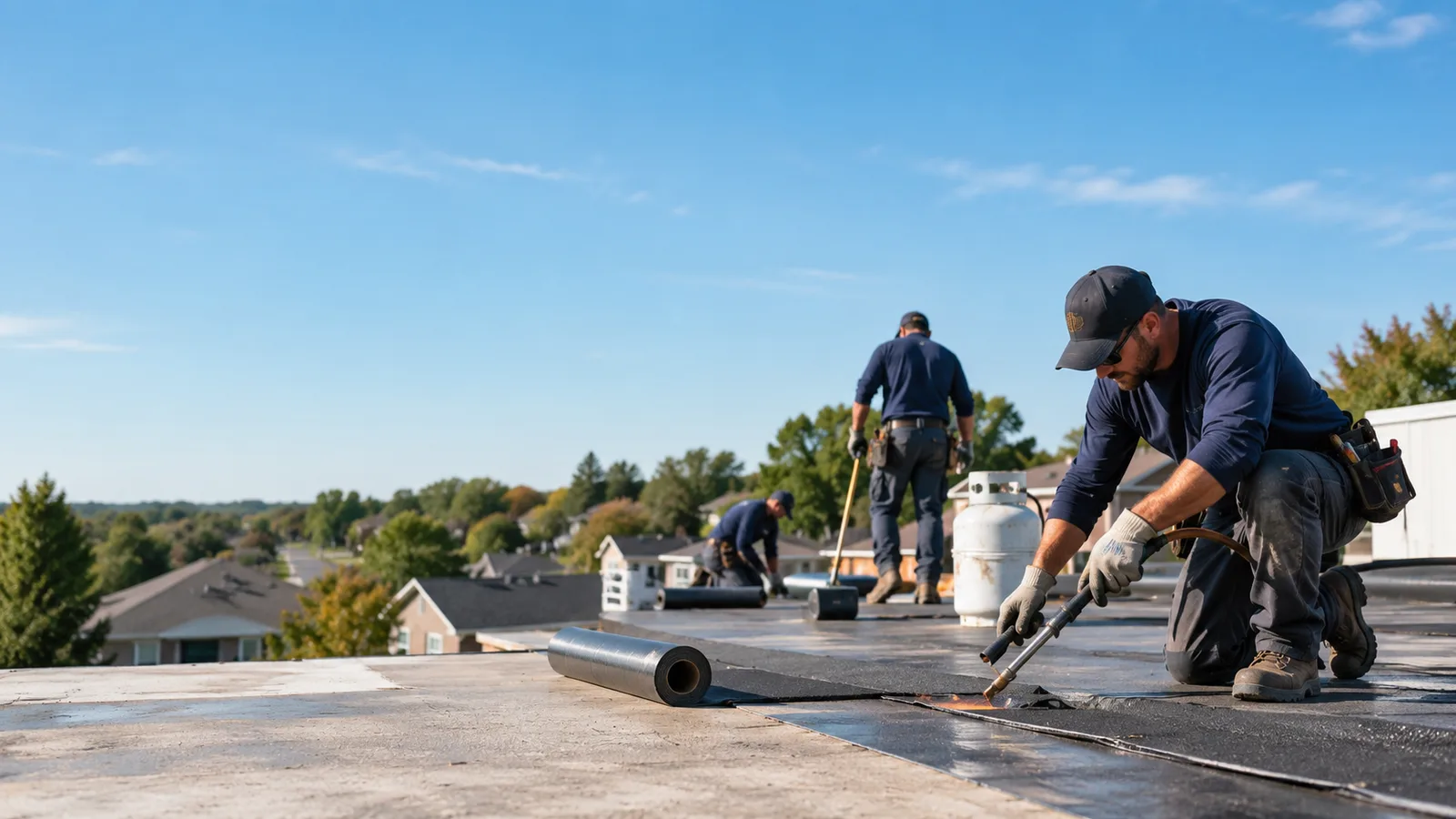 Flat Roof Leak Repair providers in Vinton, LA